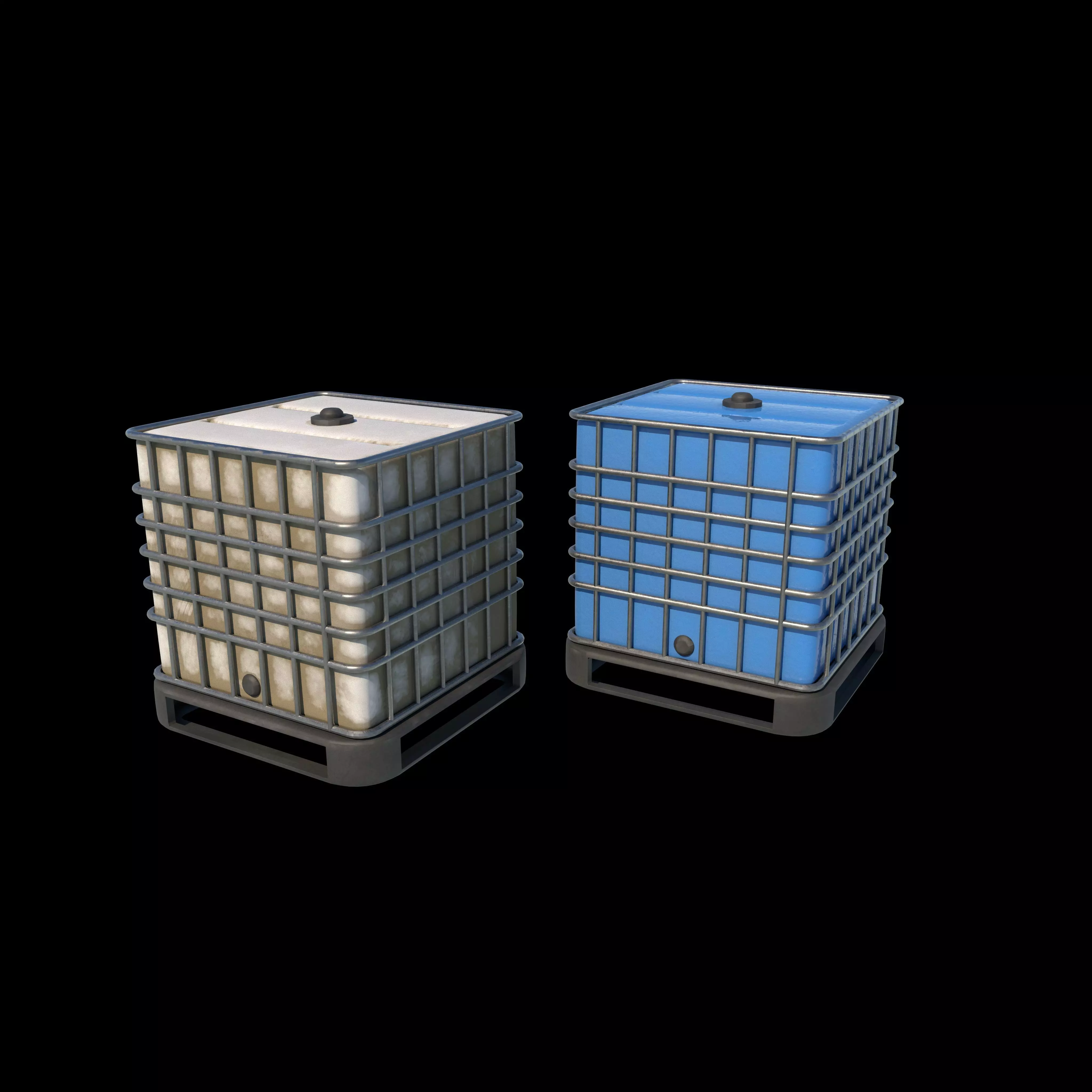 water tank 3D model_0