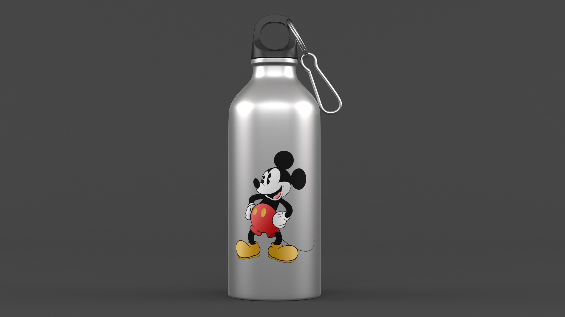 Water Bottle 3D model_3