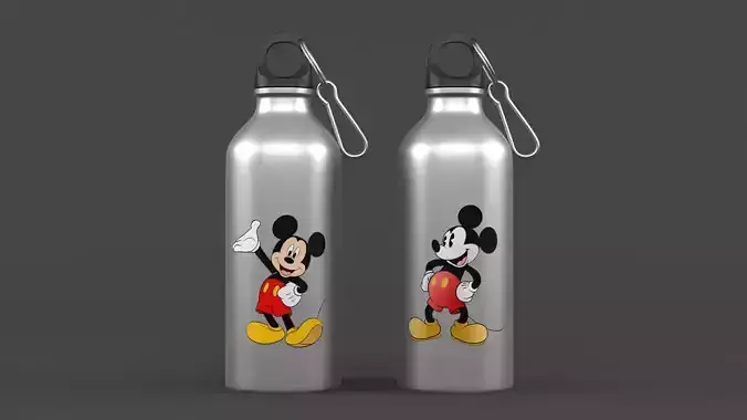 Water Bottle 3D model