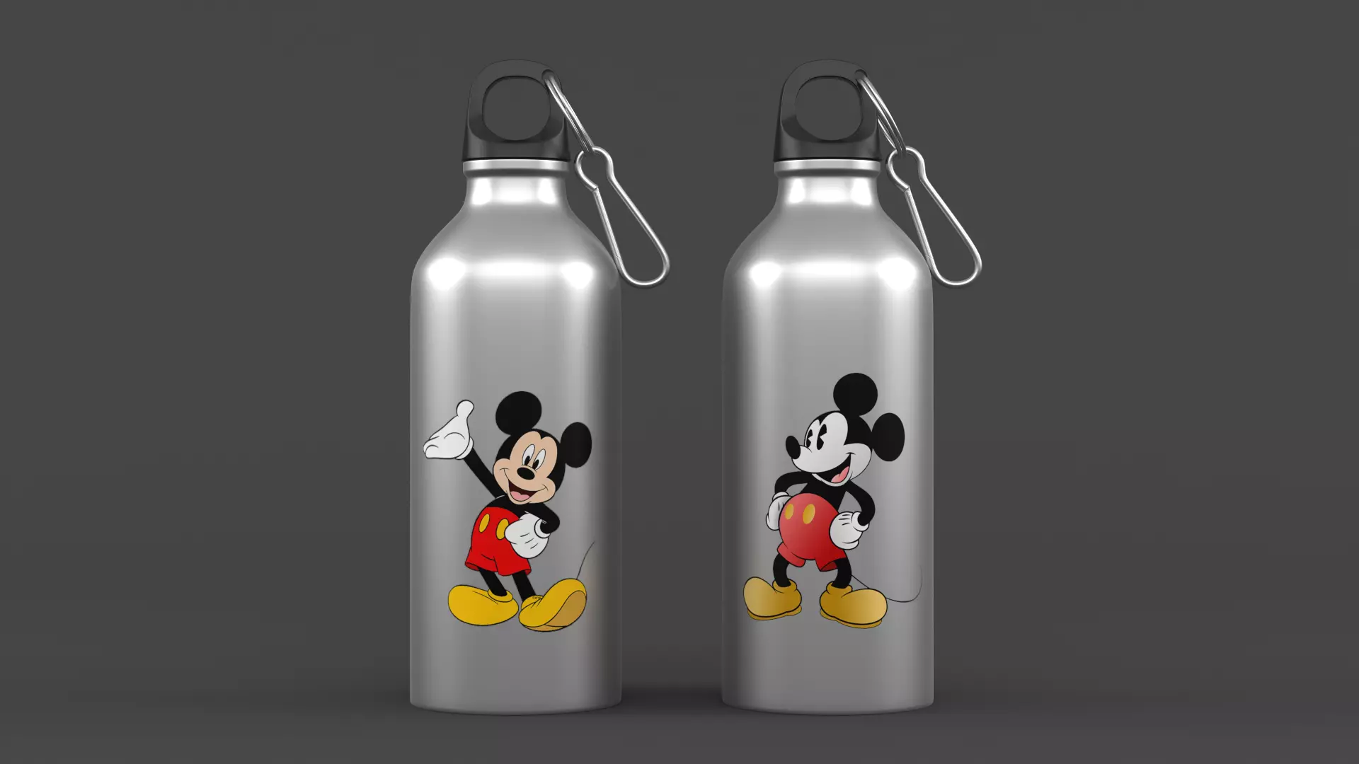Water Bottle 3D model_0