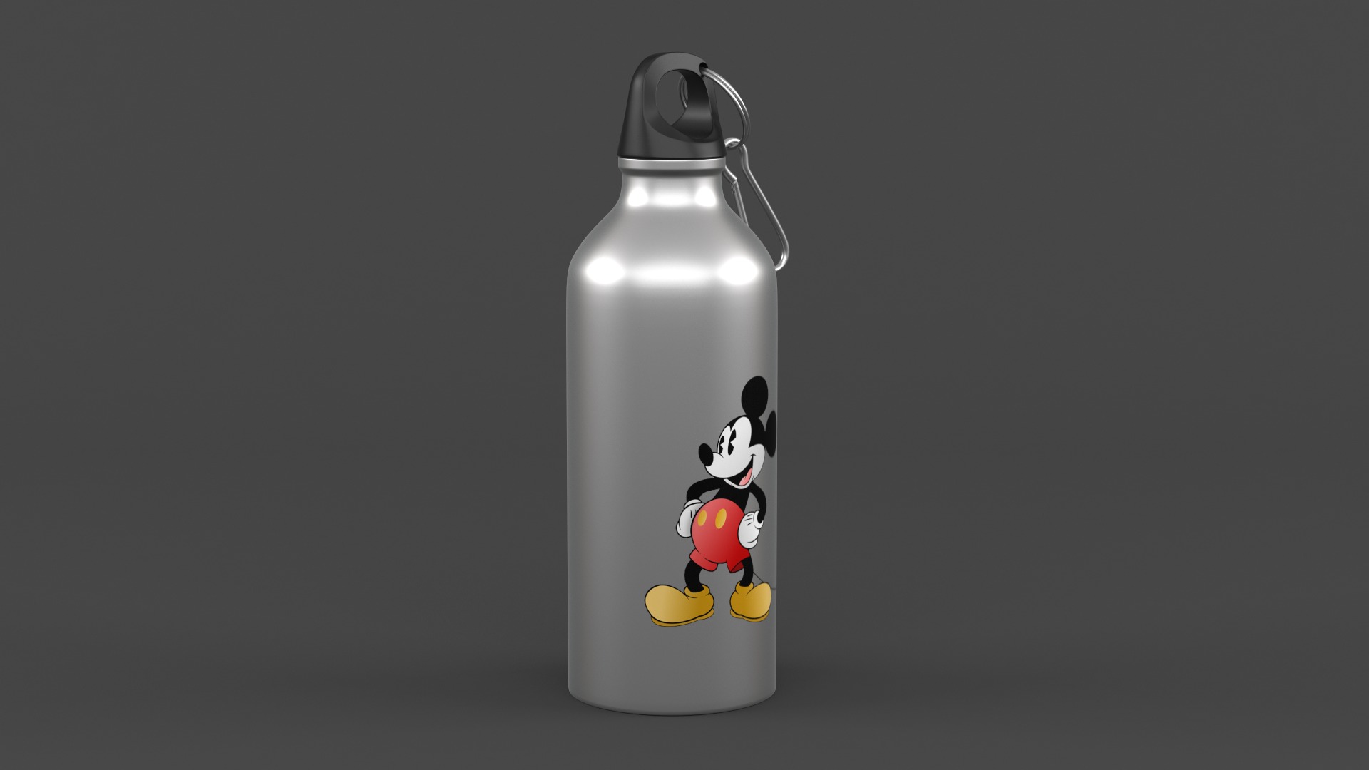 Water Bottle 3D model_4