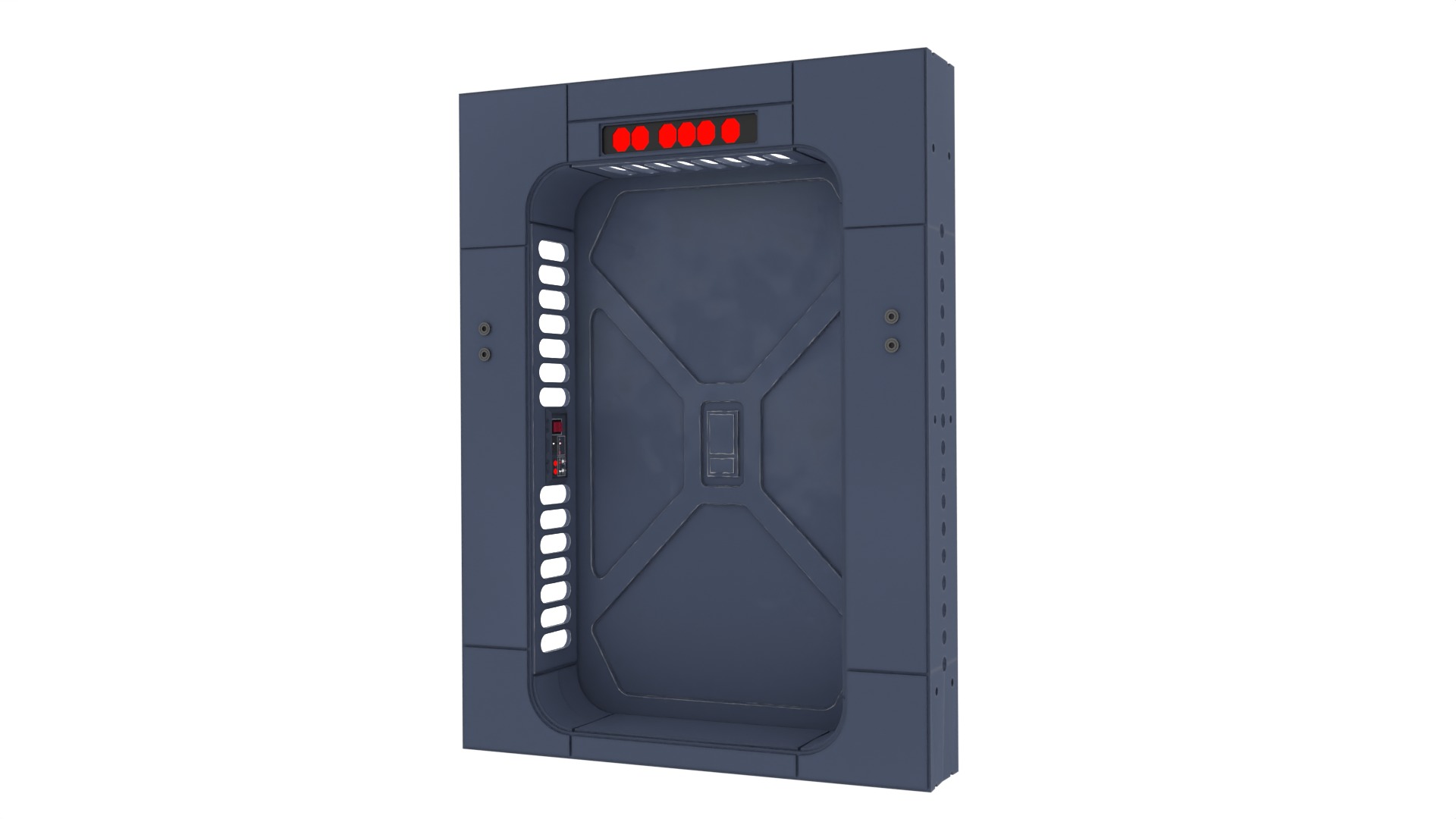 Scarif Hallway Door 1-6 scale Hottoys 3D print model_1