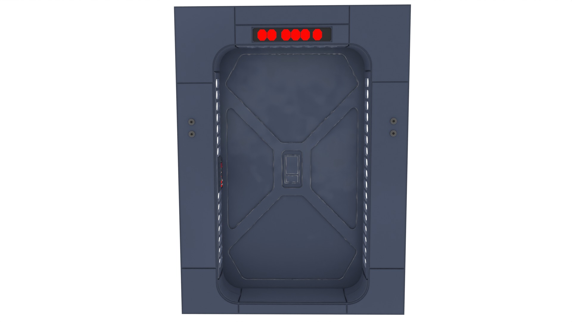 Scarif Hallway Door 1-6 scale Hottoys 3D print model_4