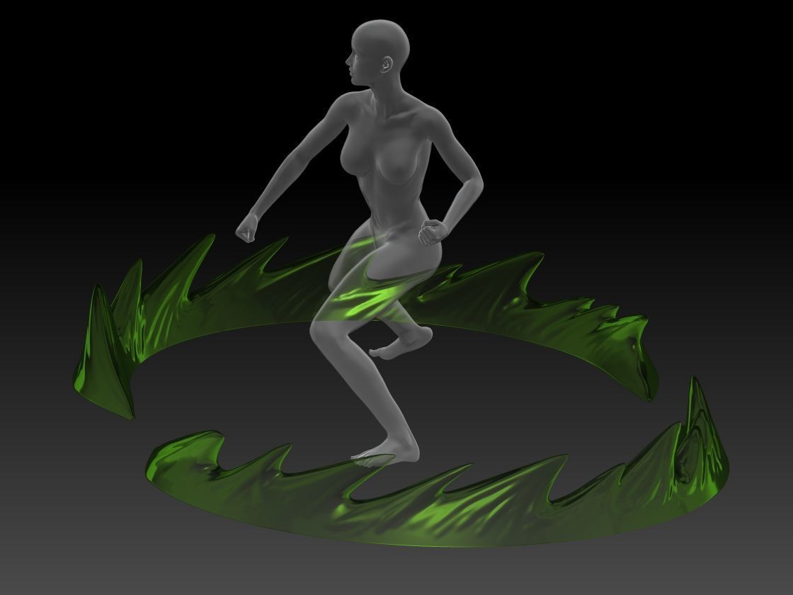 sh effect power ki ver3 3D print model_2