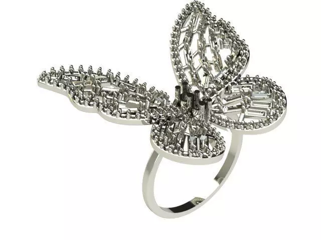 Women ring 3D print model