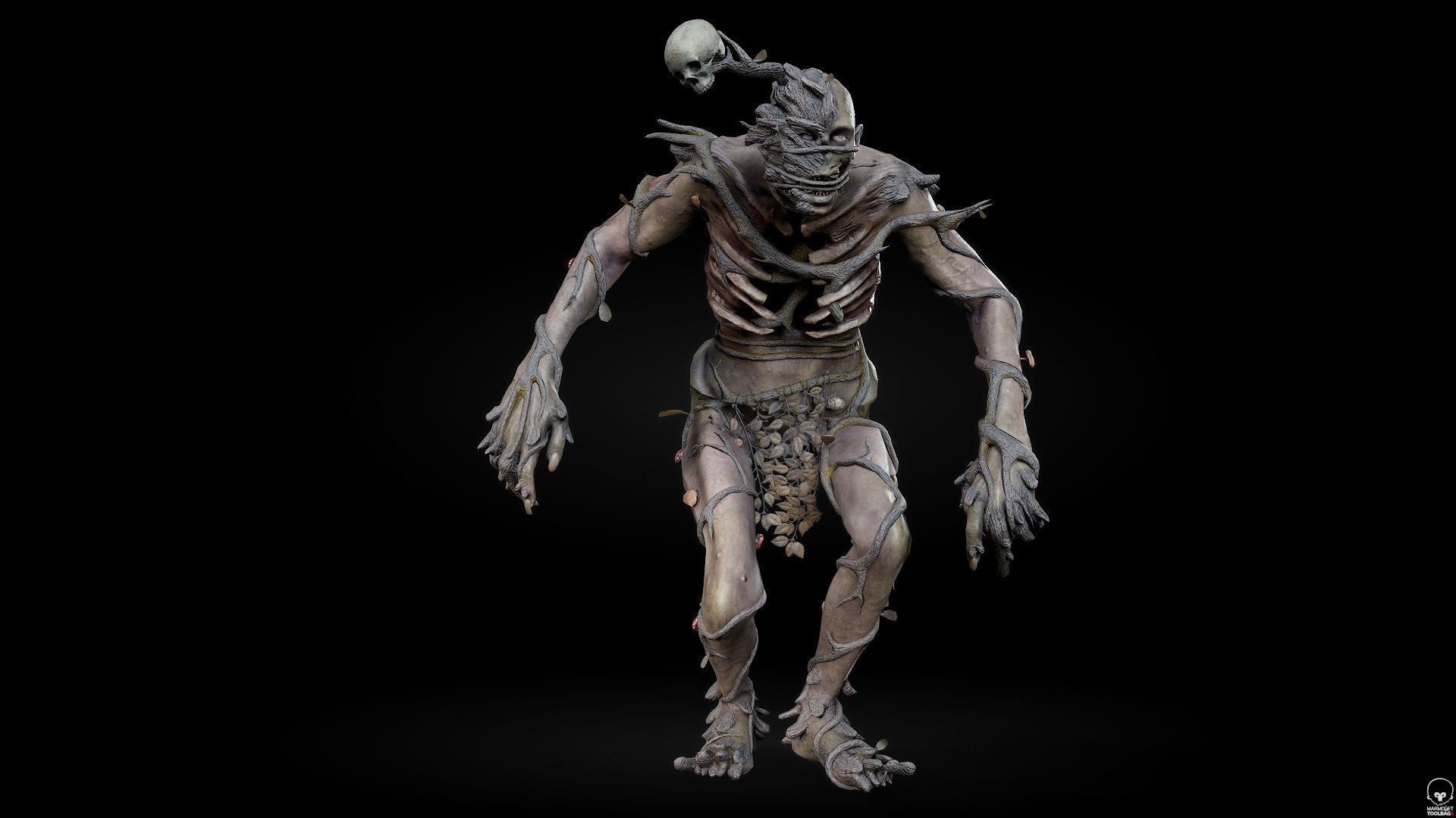 ForestMonster2 Low-poly 3D model_17