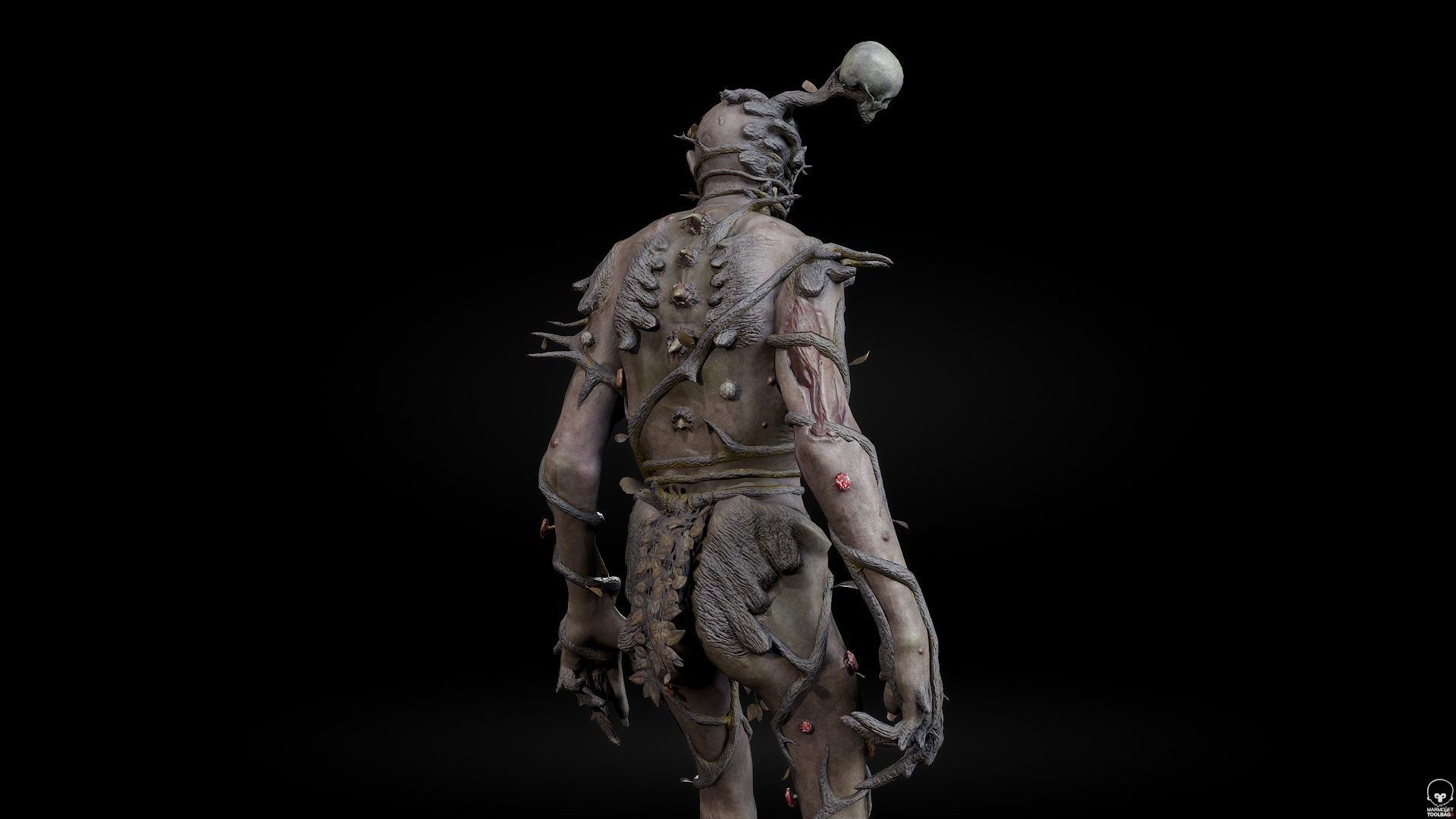 ForestMonster2 Low-poly 3D model_19