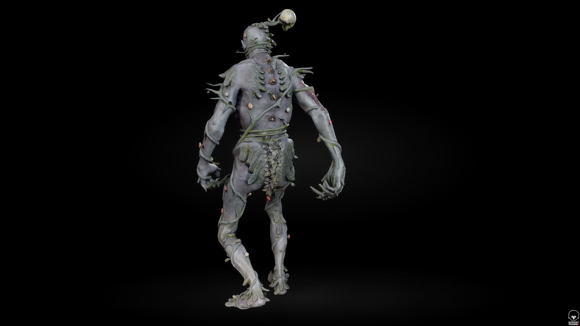 ForestMonster2 Low-poly 3D model_14