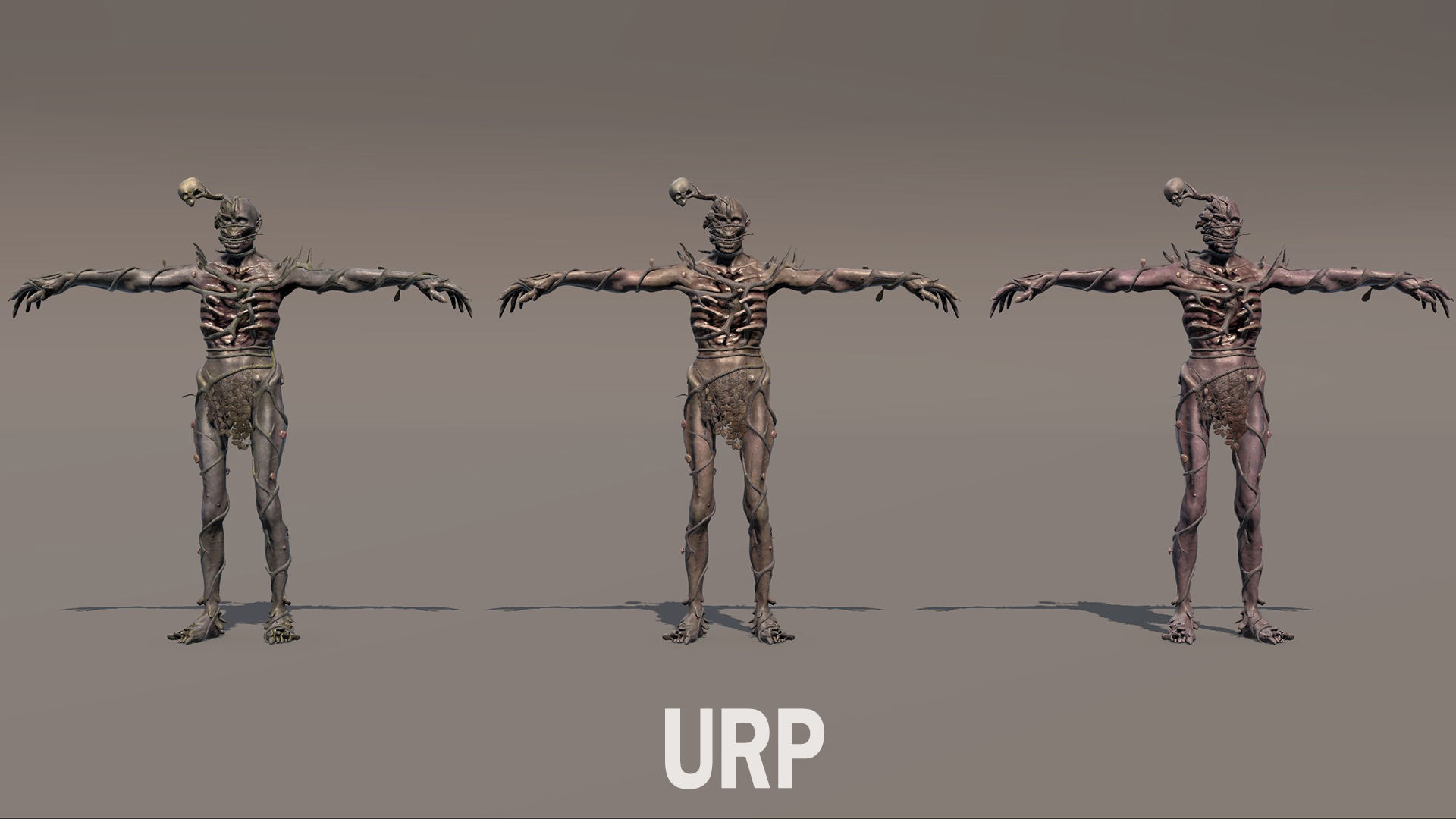 ForestMonster2 Low-poly 3D model_27