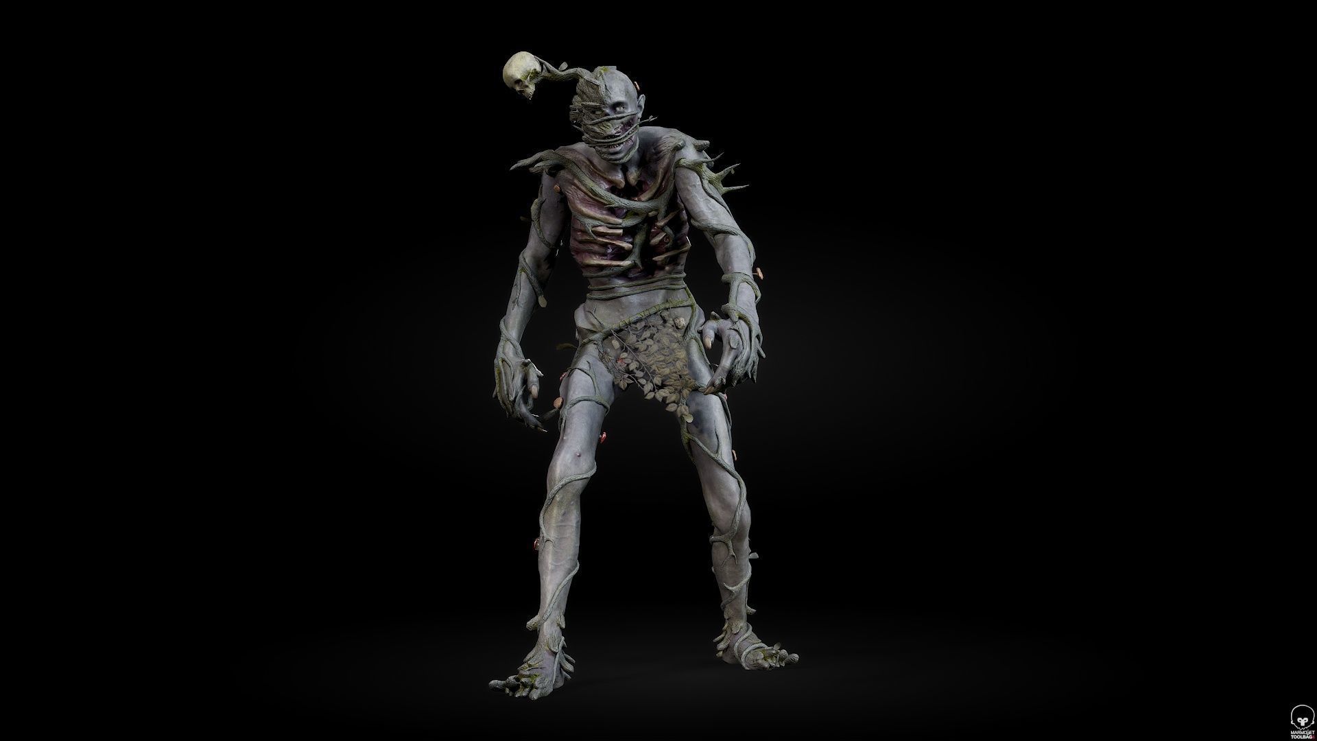 ForestMonster2 Low-poly 3D model_13