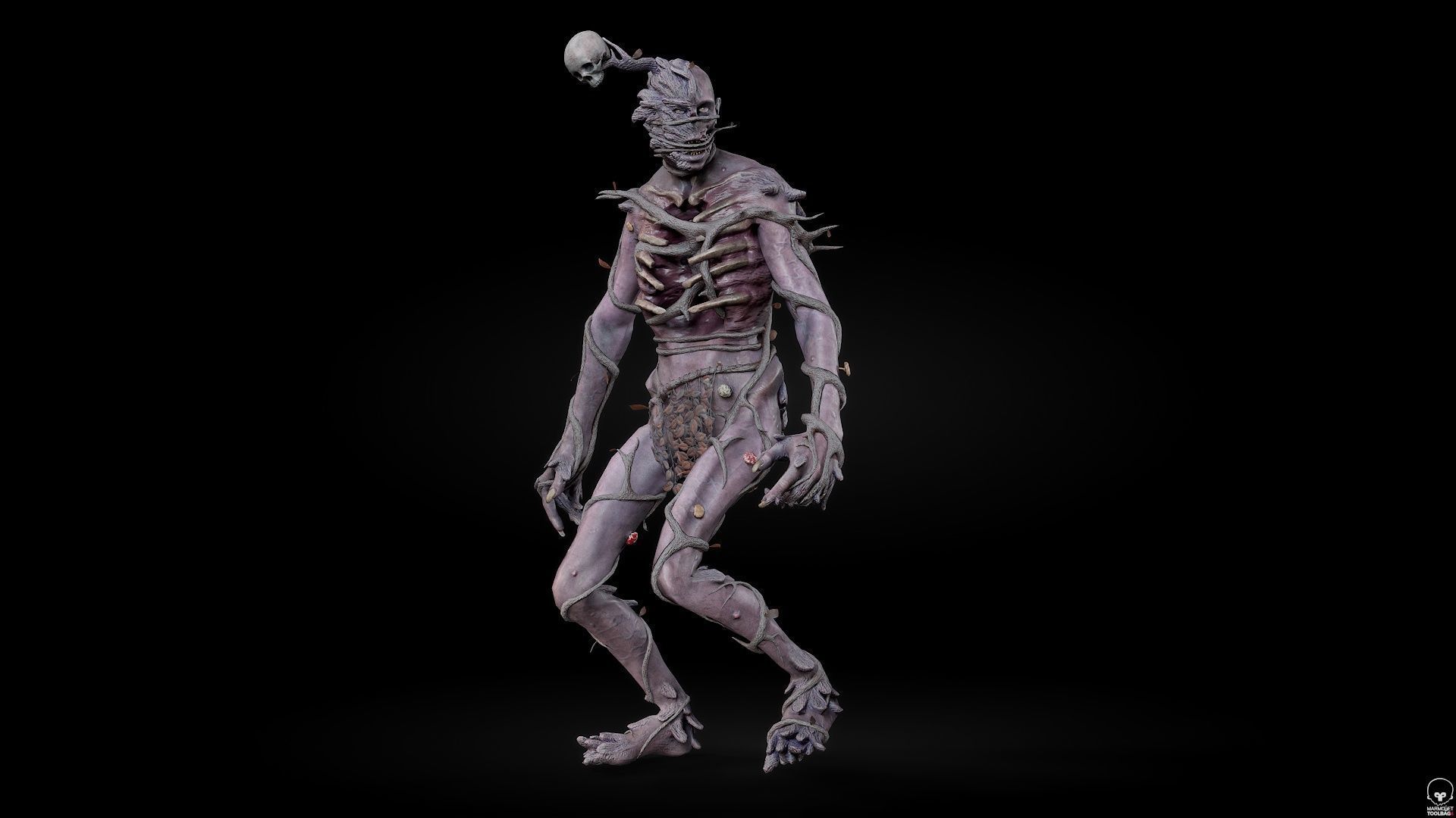 ForestMonster2 Low-poly 3D model_18