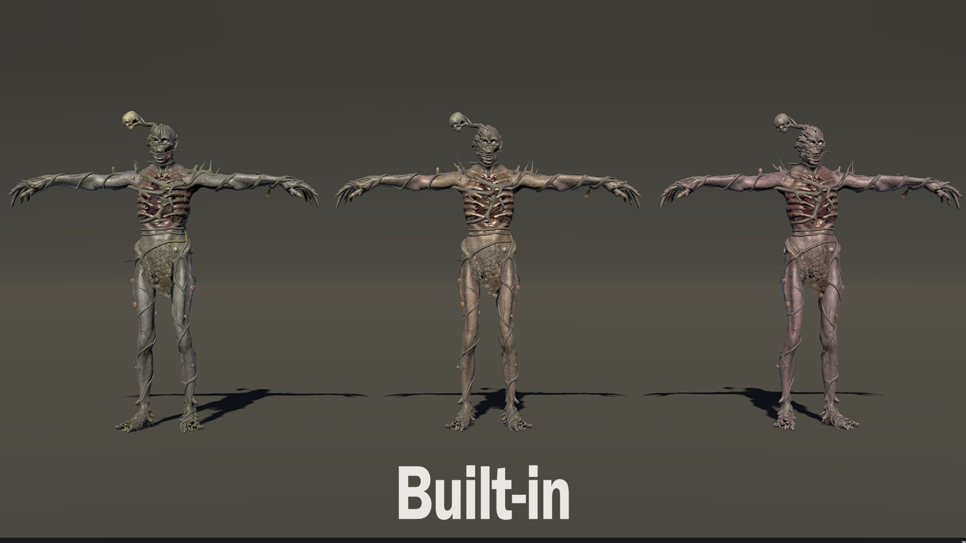 ForestMonster2 Low-poly 3D model_30