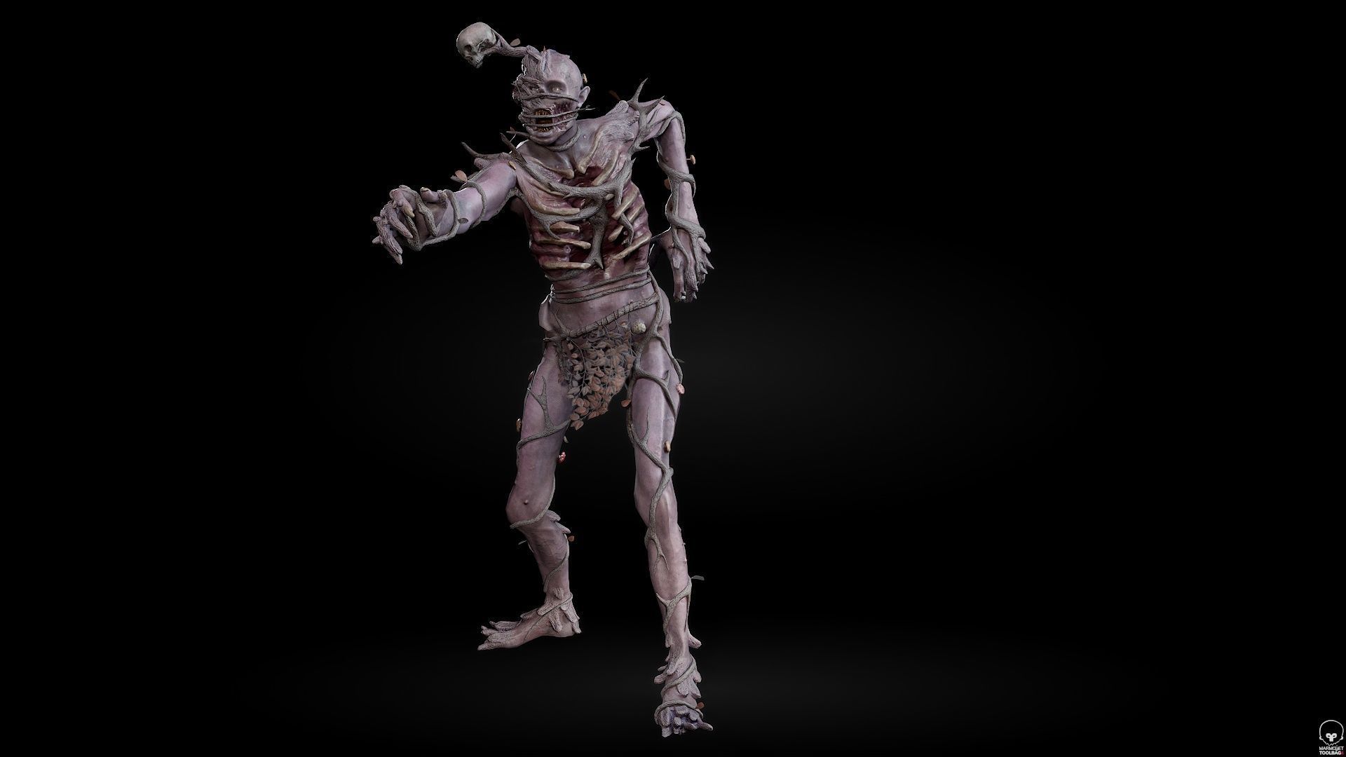 ForestMonster2 Low-poly 3D model_21