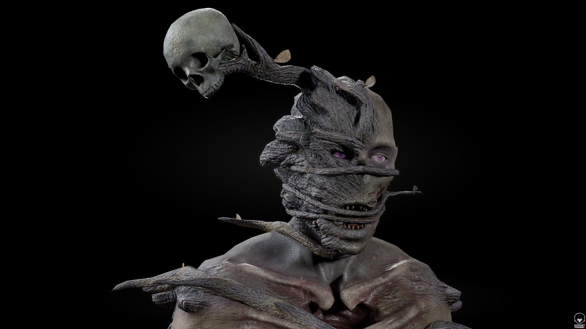 ForestMonster2 Low-poly 3D model_20