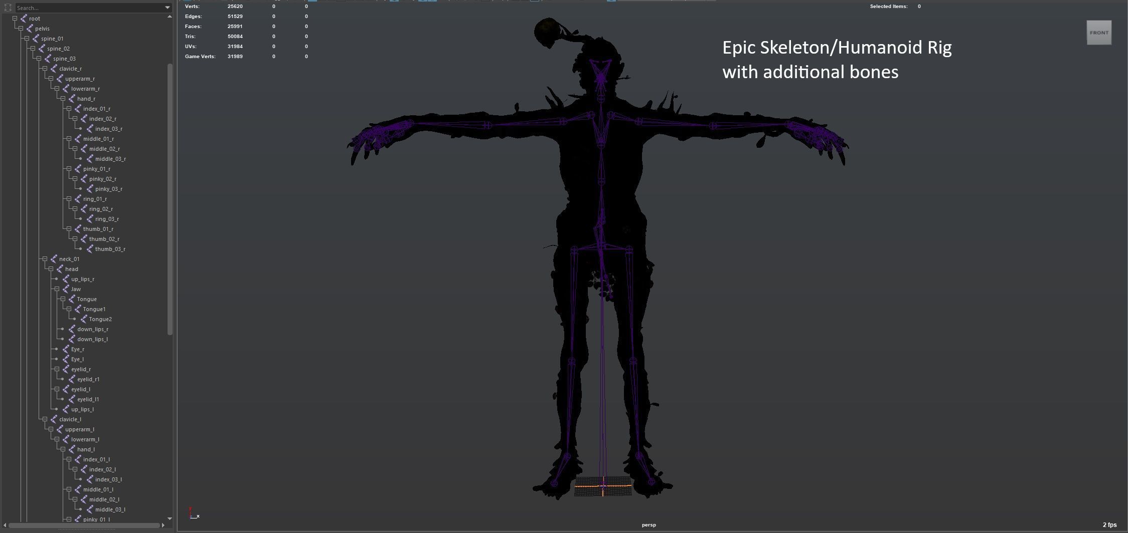 ForestMonster2 Low-poly 3D model_31