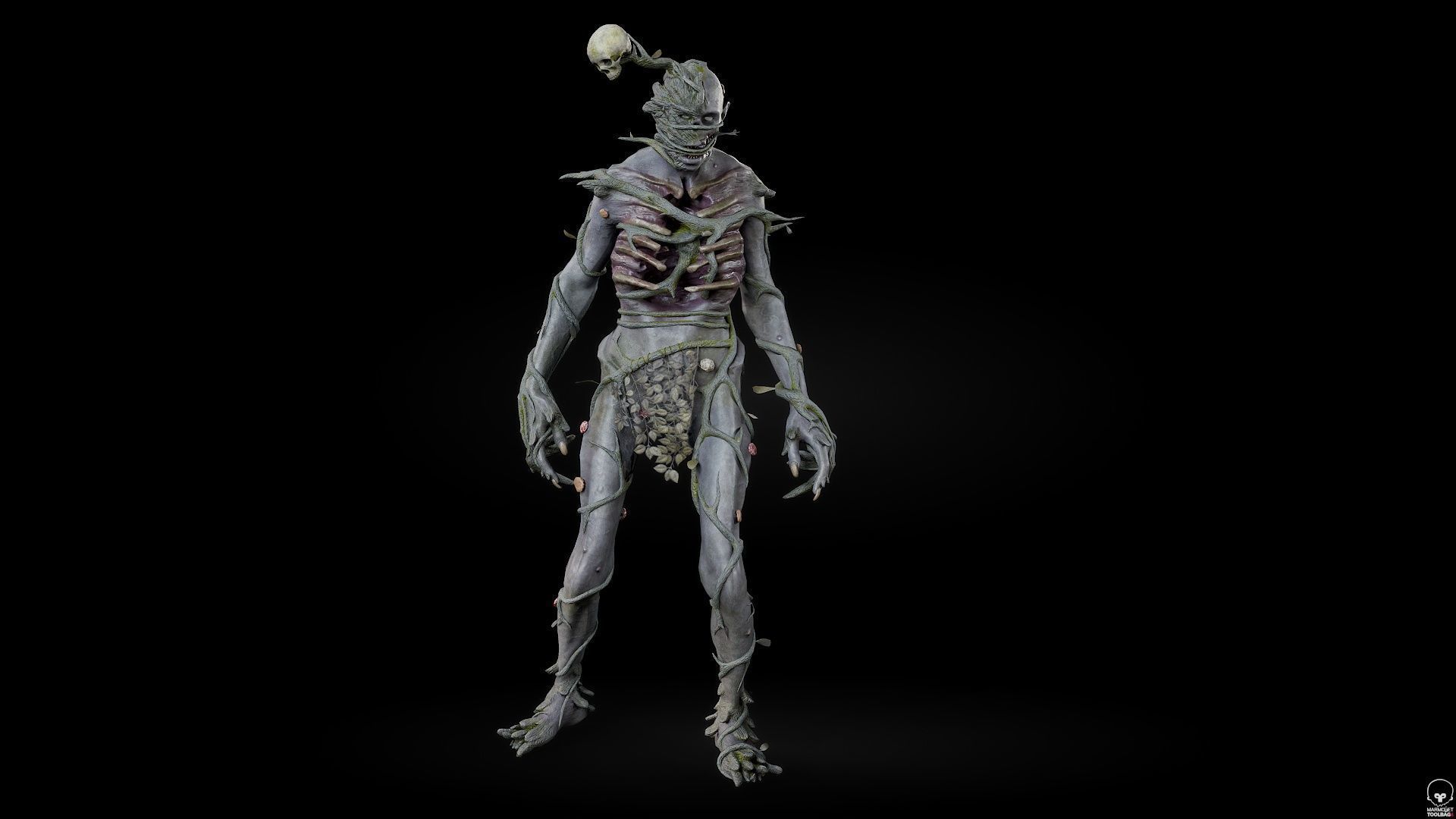 ForestMonster2 Low-poly 3D model_23