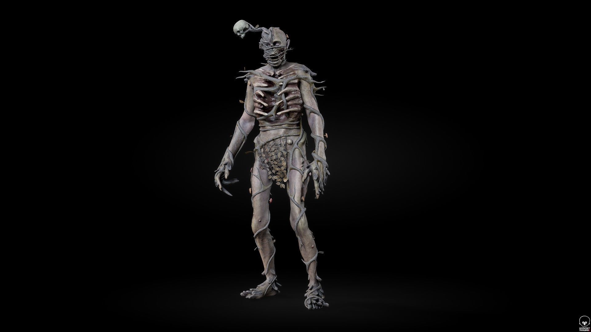 ForestMonster2 Low-poly 3D model_15