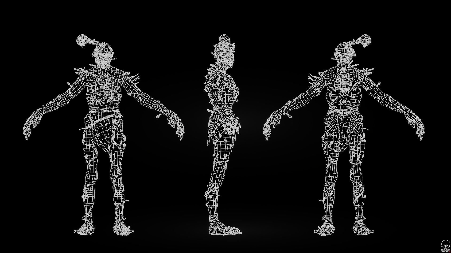 ForestMonster2 Low-poly 3D model_11