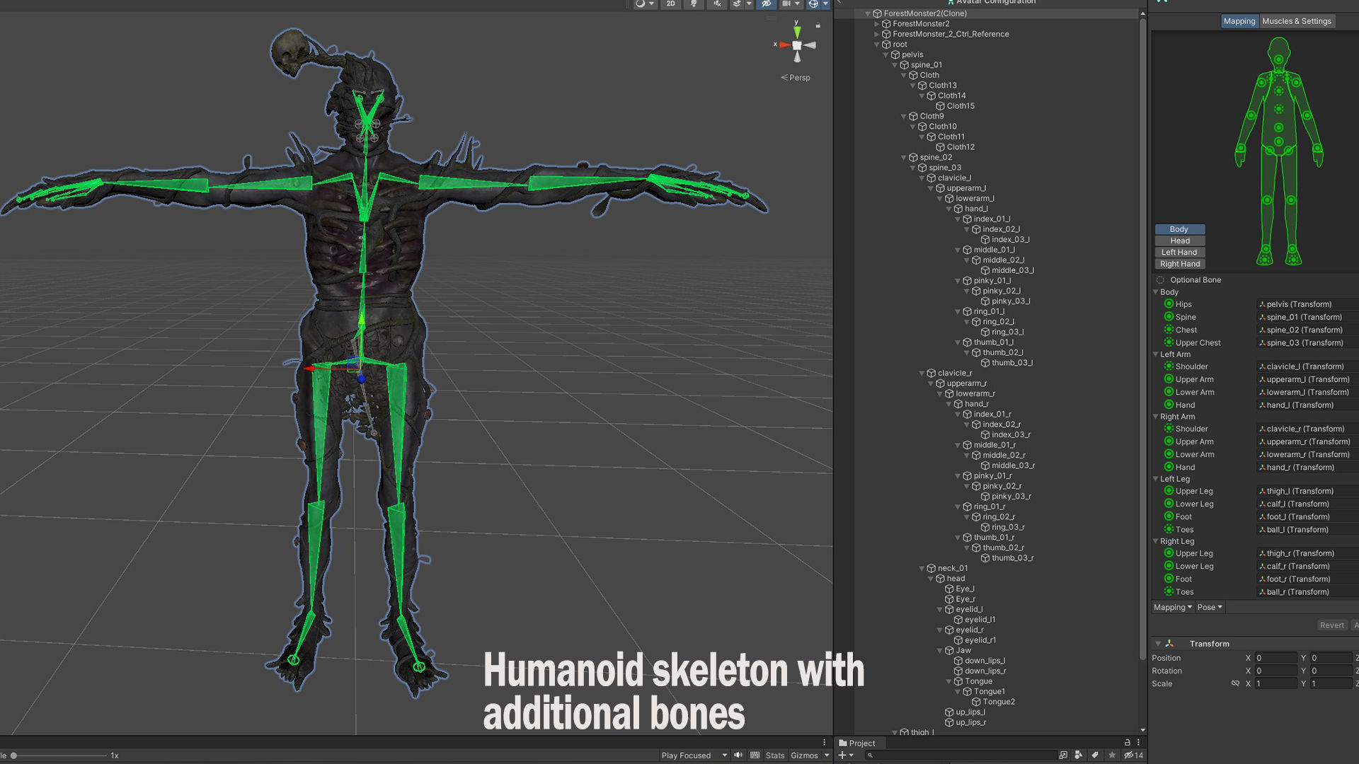 ForestMonster2 Low-poly 3D model_28