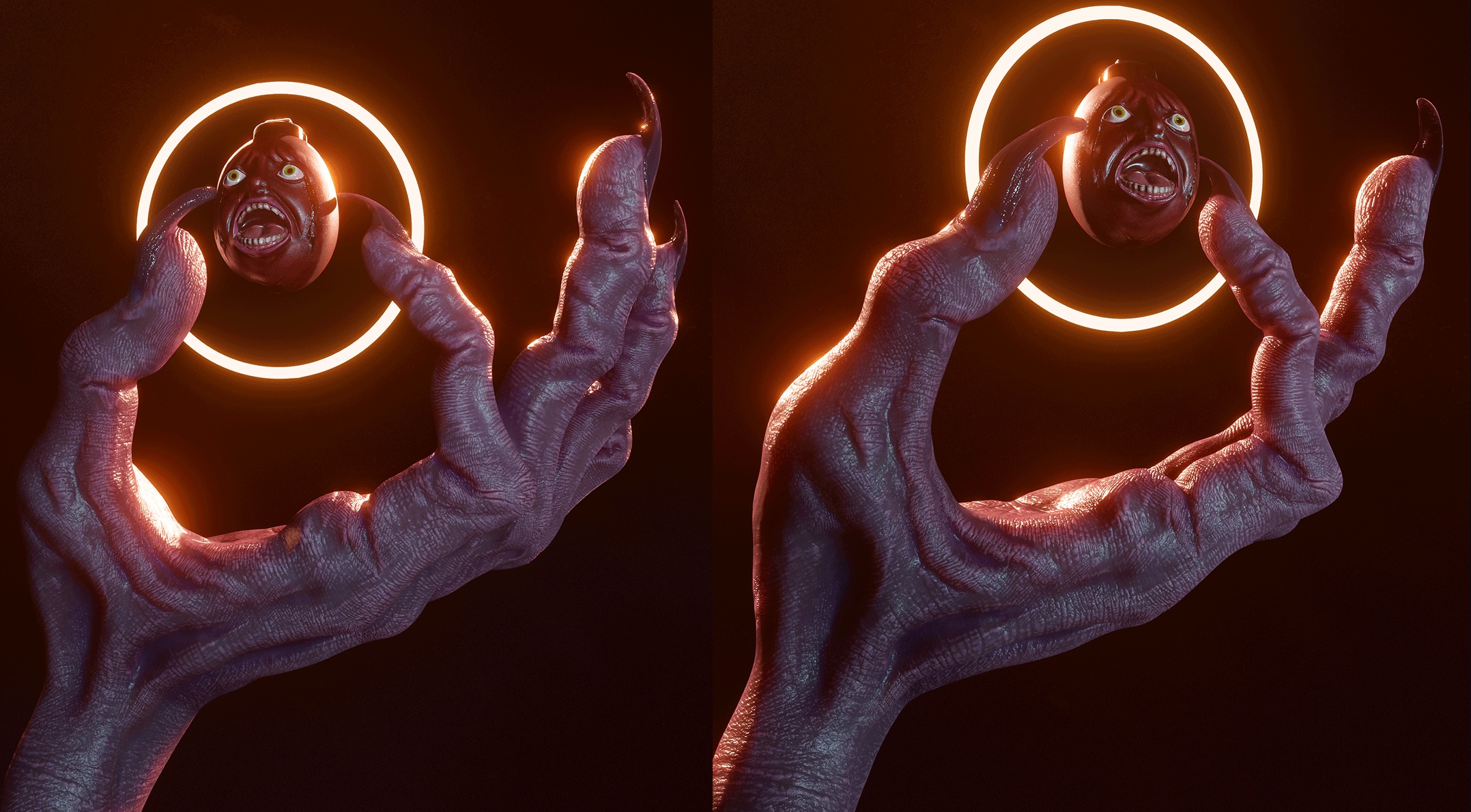 Behelit from Berserk 1997 Series  3D print model_3