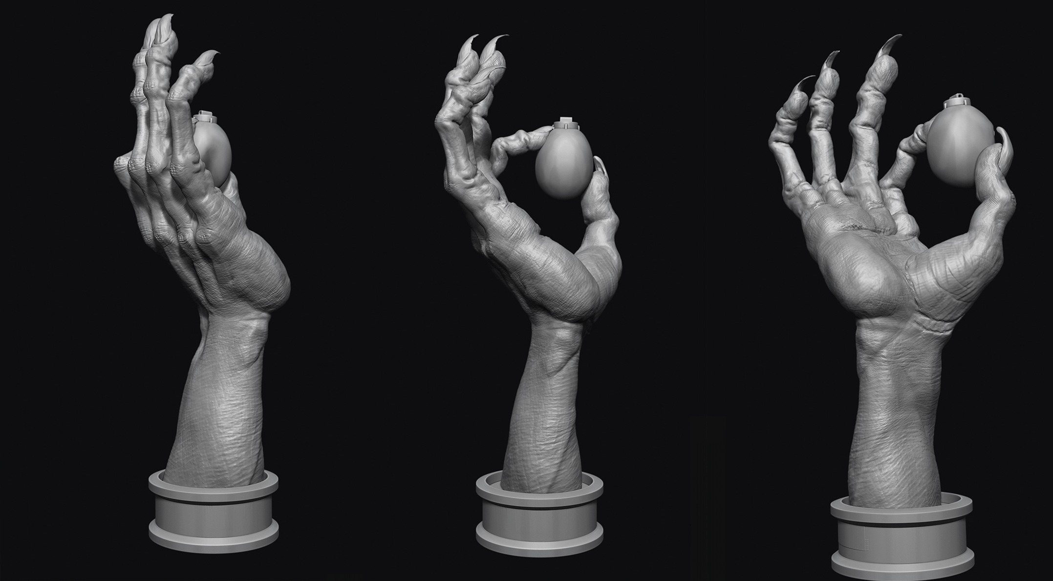 Behelit from Berserk 1997 Series  3D print model_2