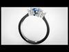 Engagement ring 3D print model_1