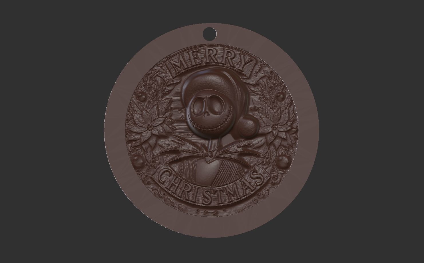 jack skellington decor 3D print model_8