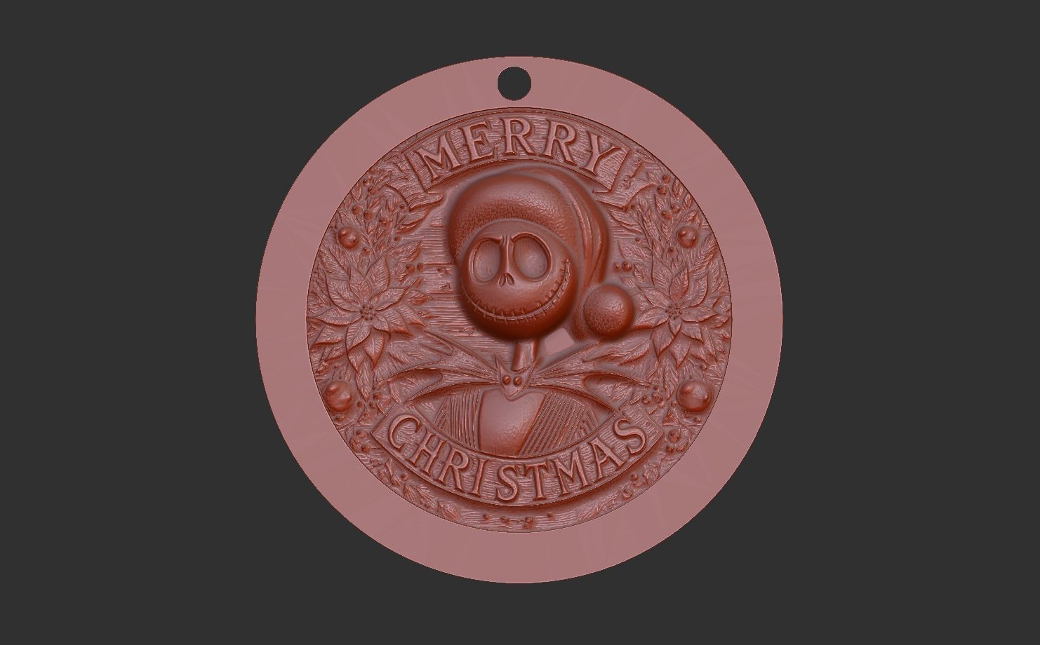 jack skellington decor 3D print model_11