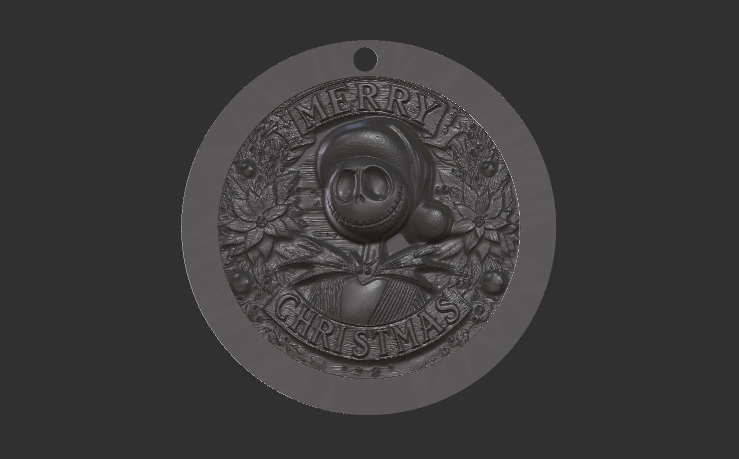 jack skellington decor 3D print model_12