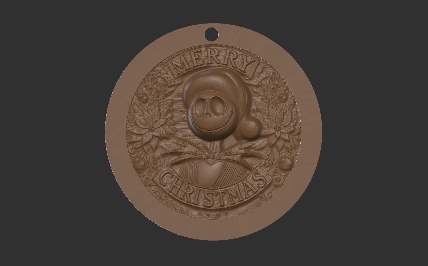 jack skellington decor 3D print model_7