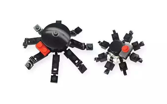 PixelBricks3D - Lego Halloween Spider Set  3D print model PixelBricks3D - Lego Halloween Spider Set  3D print model