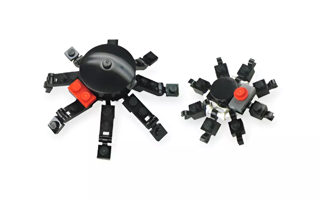 PixelBricks3D - Lego Halloween Spider Set  3D print model_0