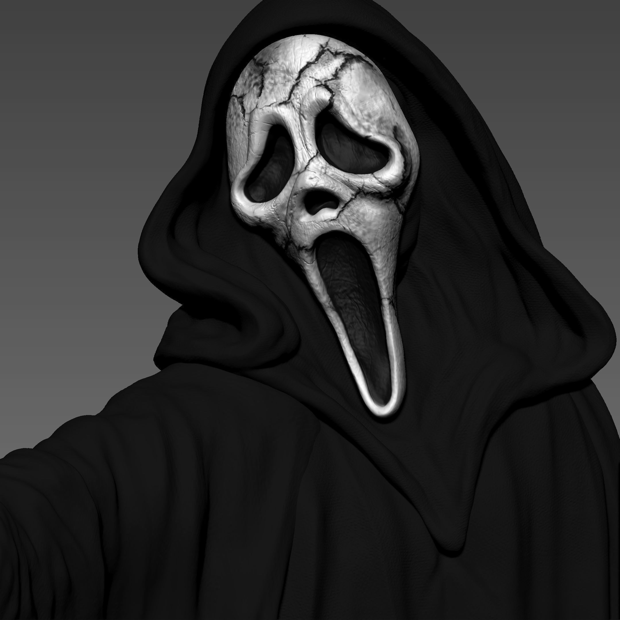 Ghostface - Collectible deluxe 3D print model_27