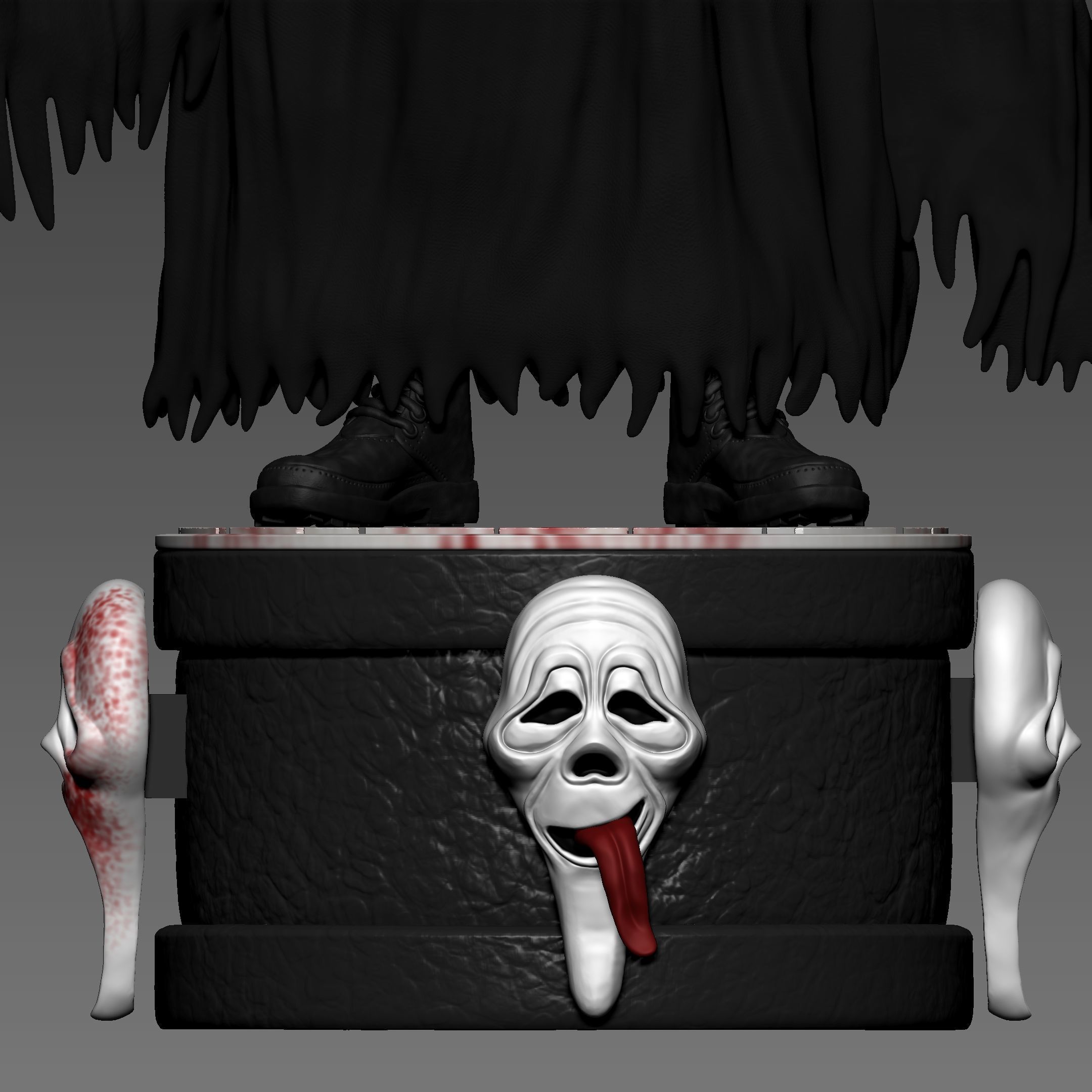Ghostface - Collectible deluxe 3D print model_26