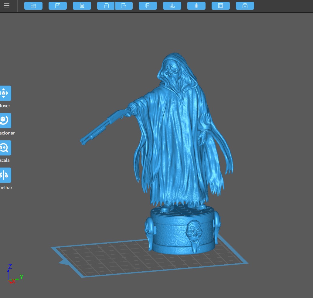 Ghostface - Collectible deluxe 3D print model_14