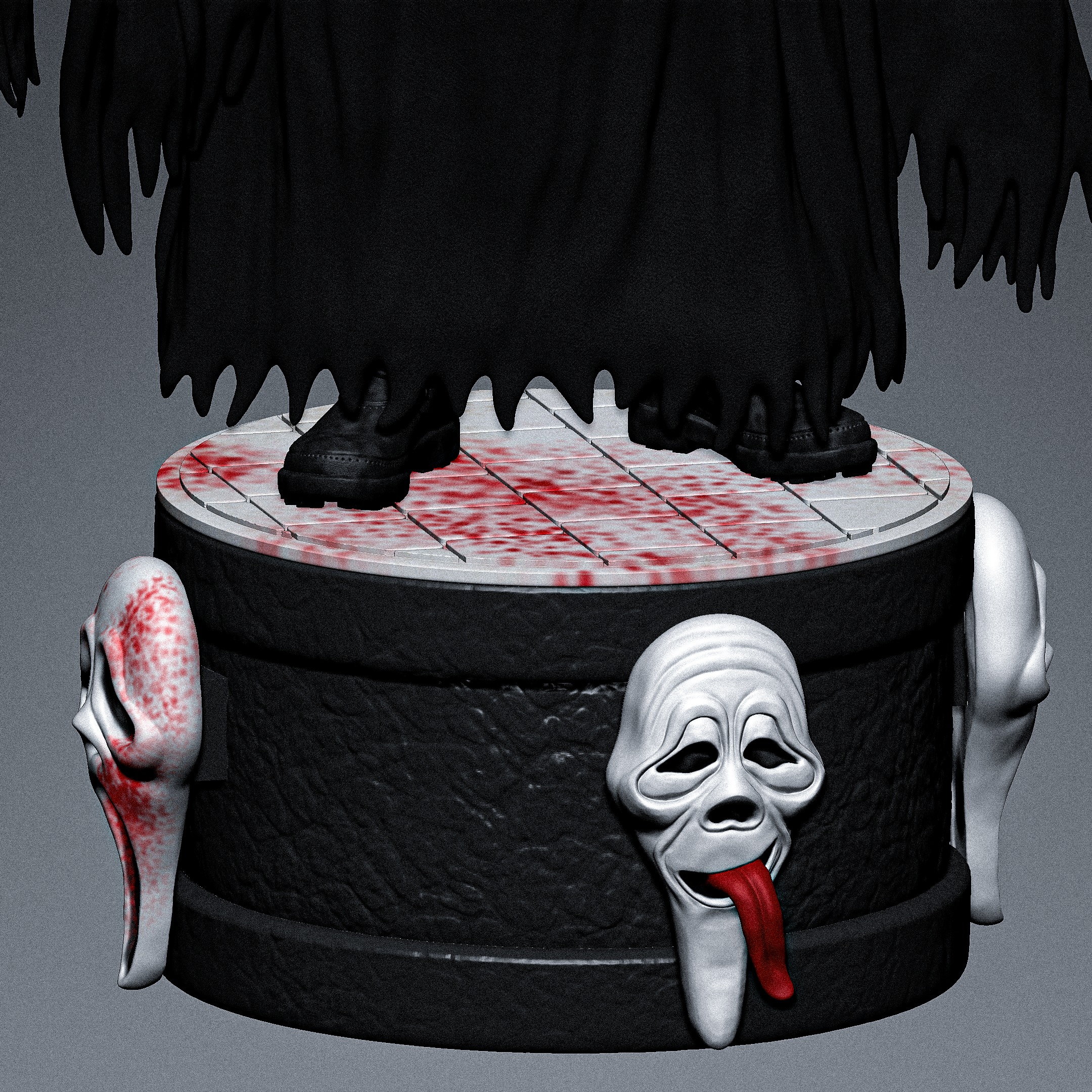 Ghostface - Collectible deluxe 3D print model_4