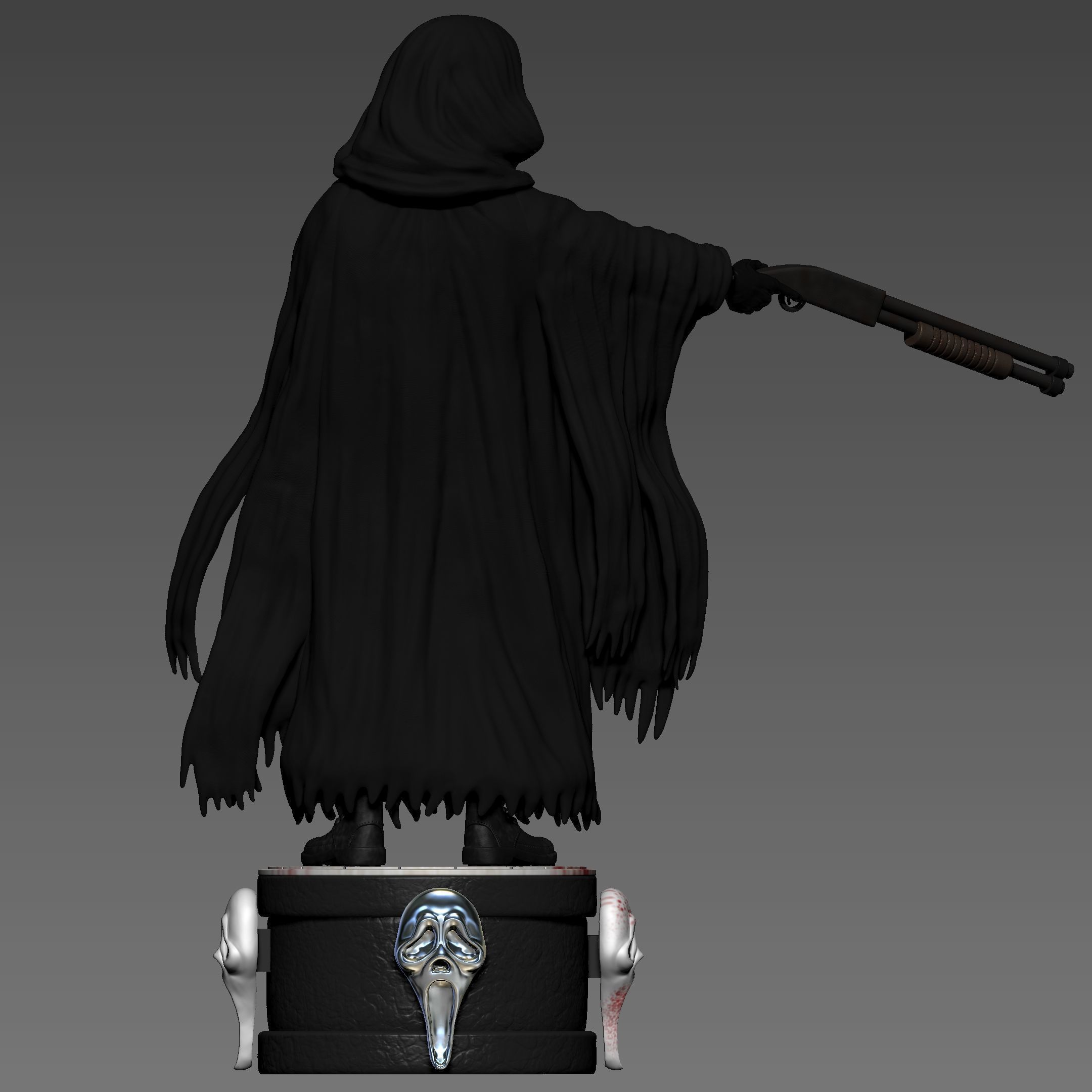 Ghostface - Collectible deluxe 3D print model_21
