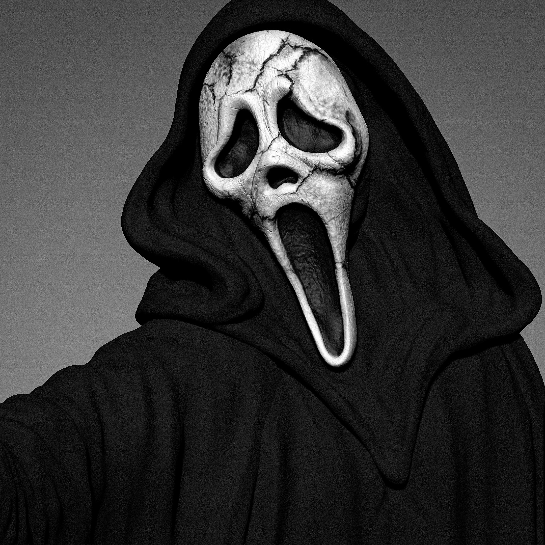 Ghostface - Collectible deluxe 3D print model_3