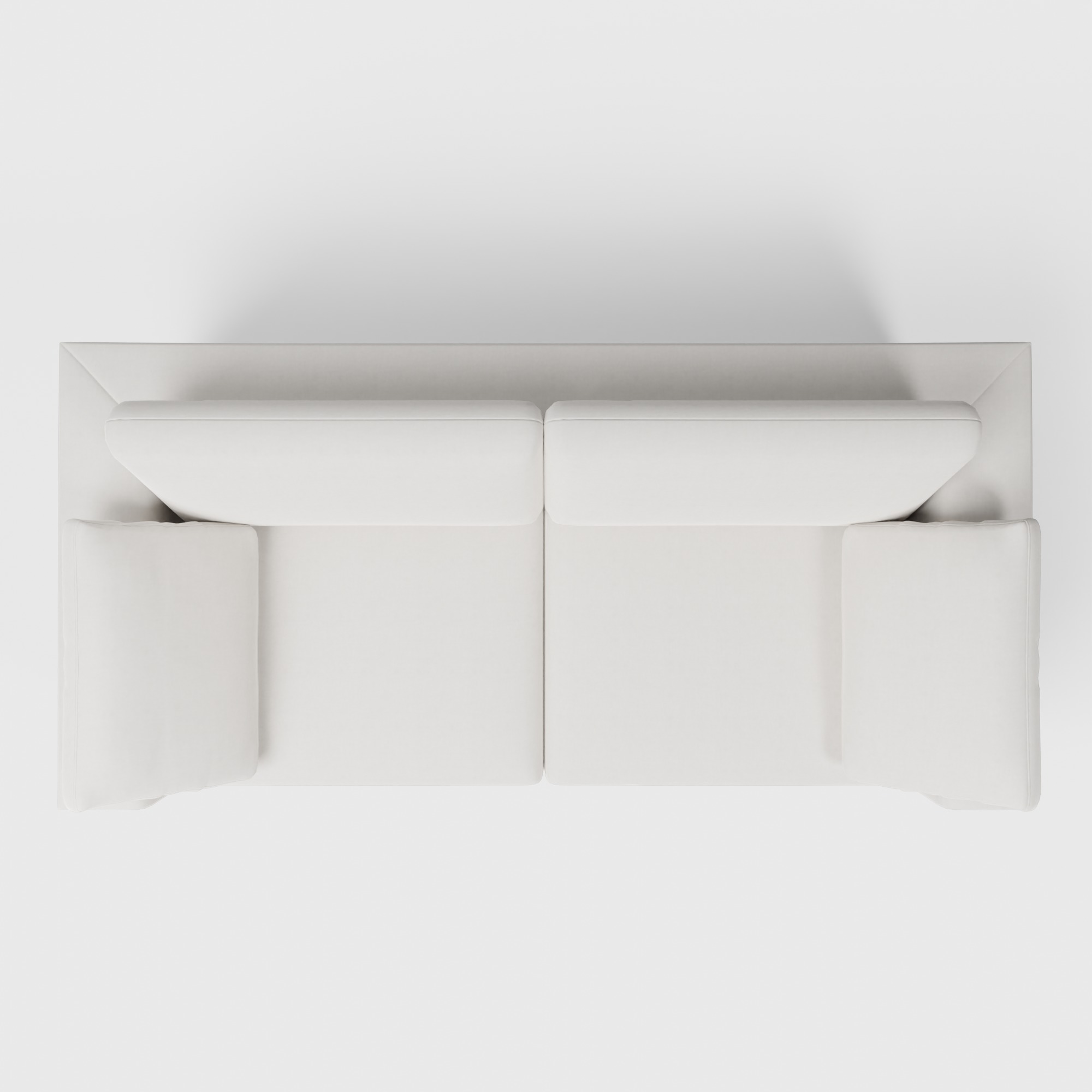 Dream Square Arm Upholstered Sofa Set 3D model_22