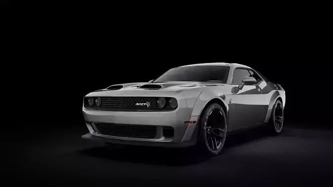 Dodge Challenger SRT Hellcat Redeye Widebody 3D model