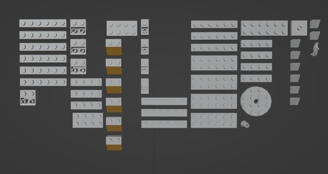 PixelBricks3D - Lego Halloween Pumpkin  3D print model_3