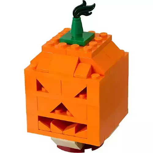 PixelBricks3D - Lego Halloween Pumpkin 
