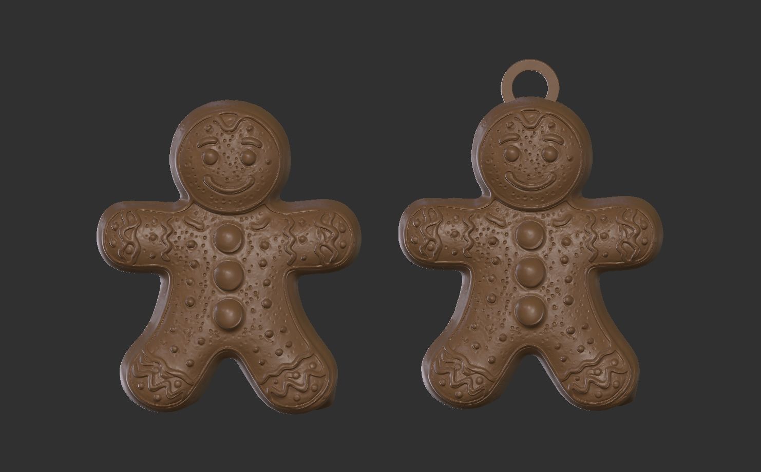 christmas tree cookie decor 3D print model_11