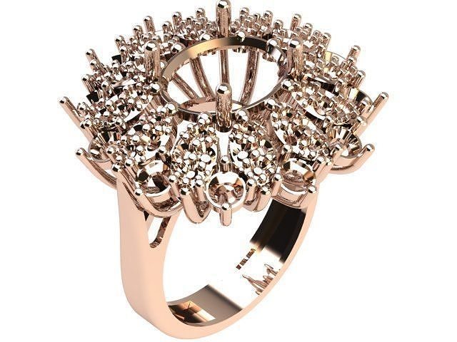 Women ring  3D print model