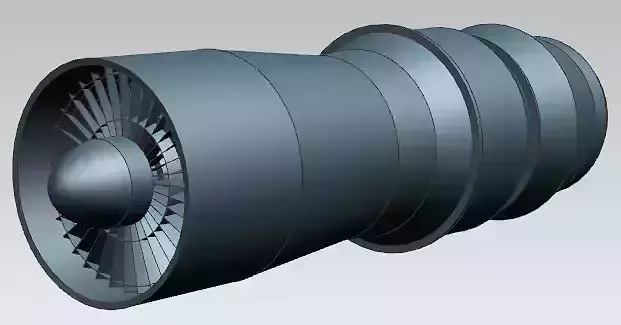 aircraft engine surface modeling