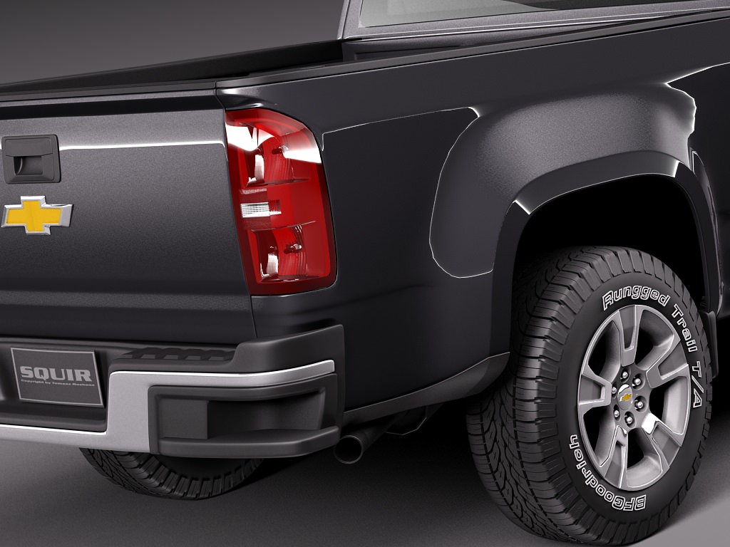 Chevrolet Colorado ShortCab 2015 3D model_5
