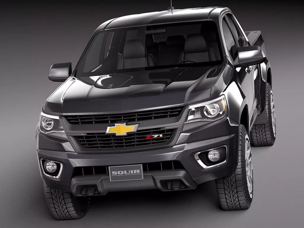 Chevrolet Colorado ShortCab 2015 3D model_0