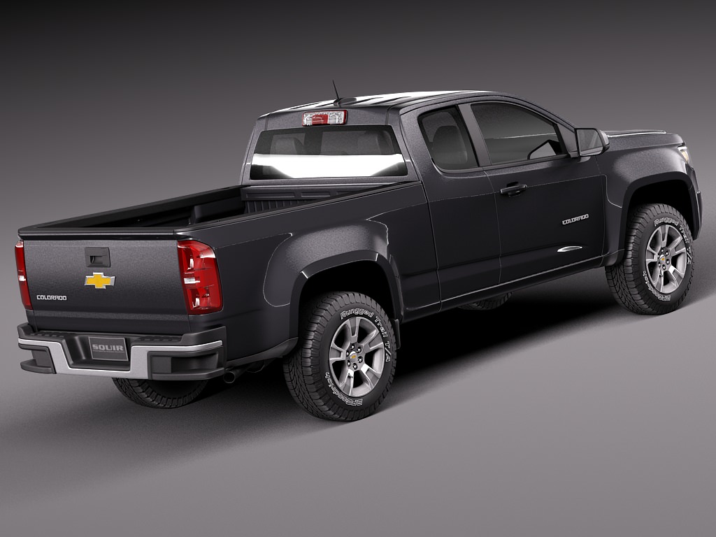 Chevrolet Colorado ShortCab 2015 3D model_6