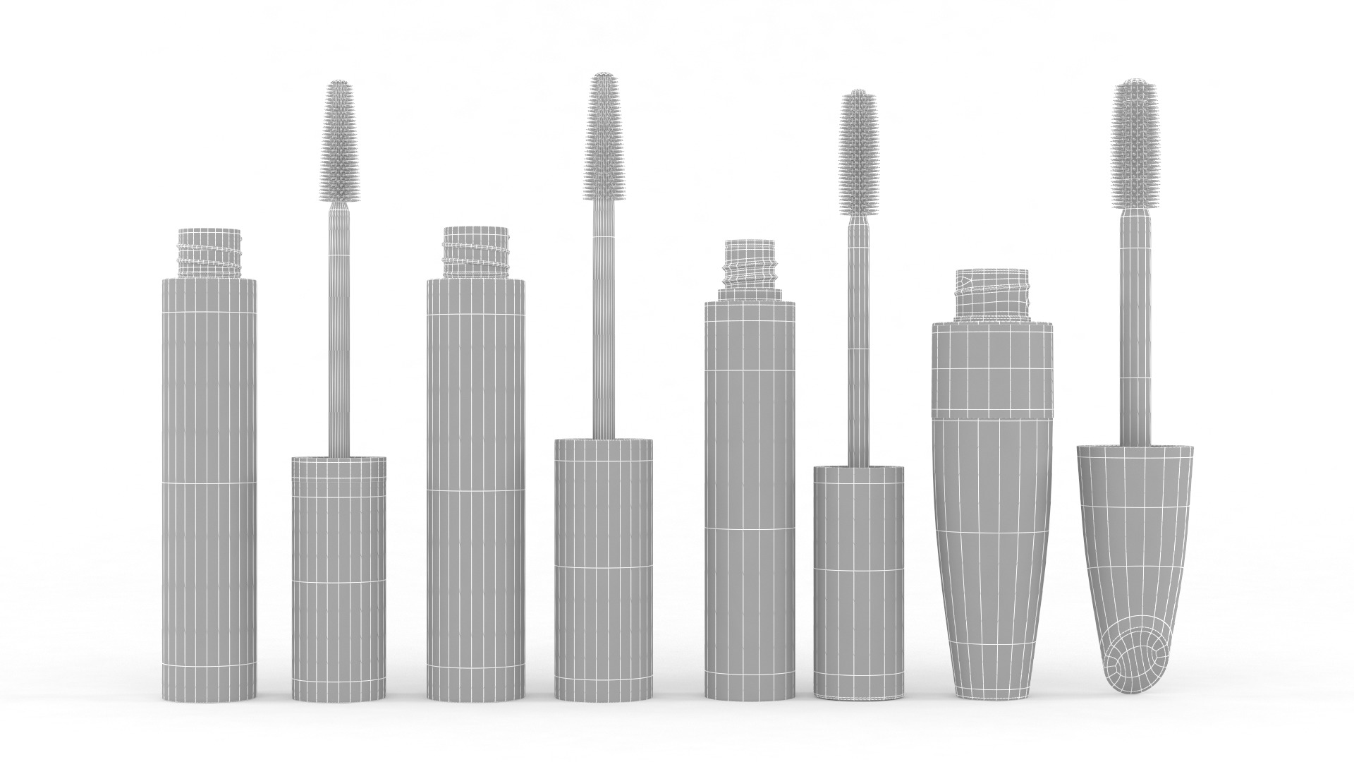 Mascara Collection 3D model_9