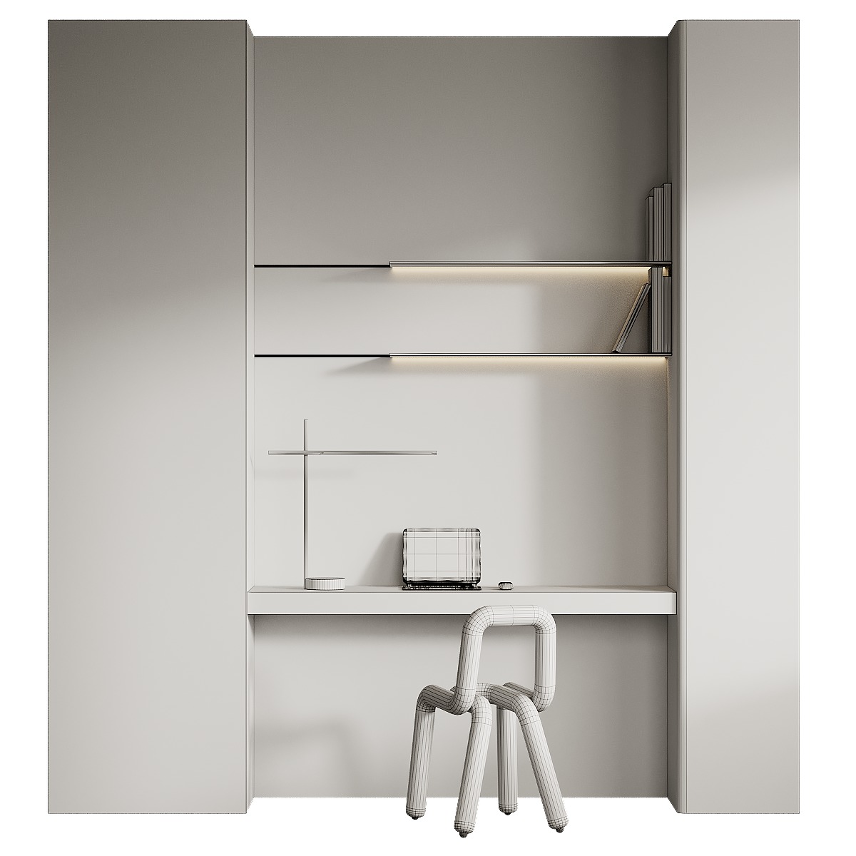 Workplace 25 3D model_3